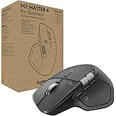 Logitech MX Master 4 for Business, Wireless Mouse with Quiet Clicks, 8K DPI, MagSpeed Scrolling, Logi Bolt Receiver, Bluetoot