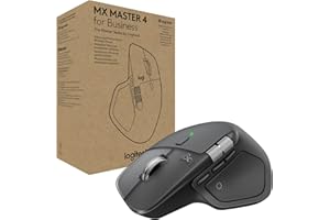 Logitech MX Master 4 for Business, Wireless Mouse with Quiet Clicks, 8K DPI, MagSpeed Scrolling, Logi Bolt Receiver, Bluetoot
