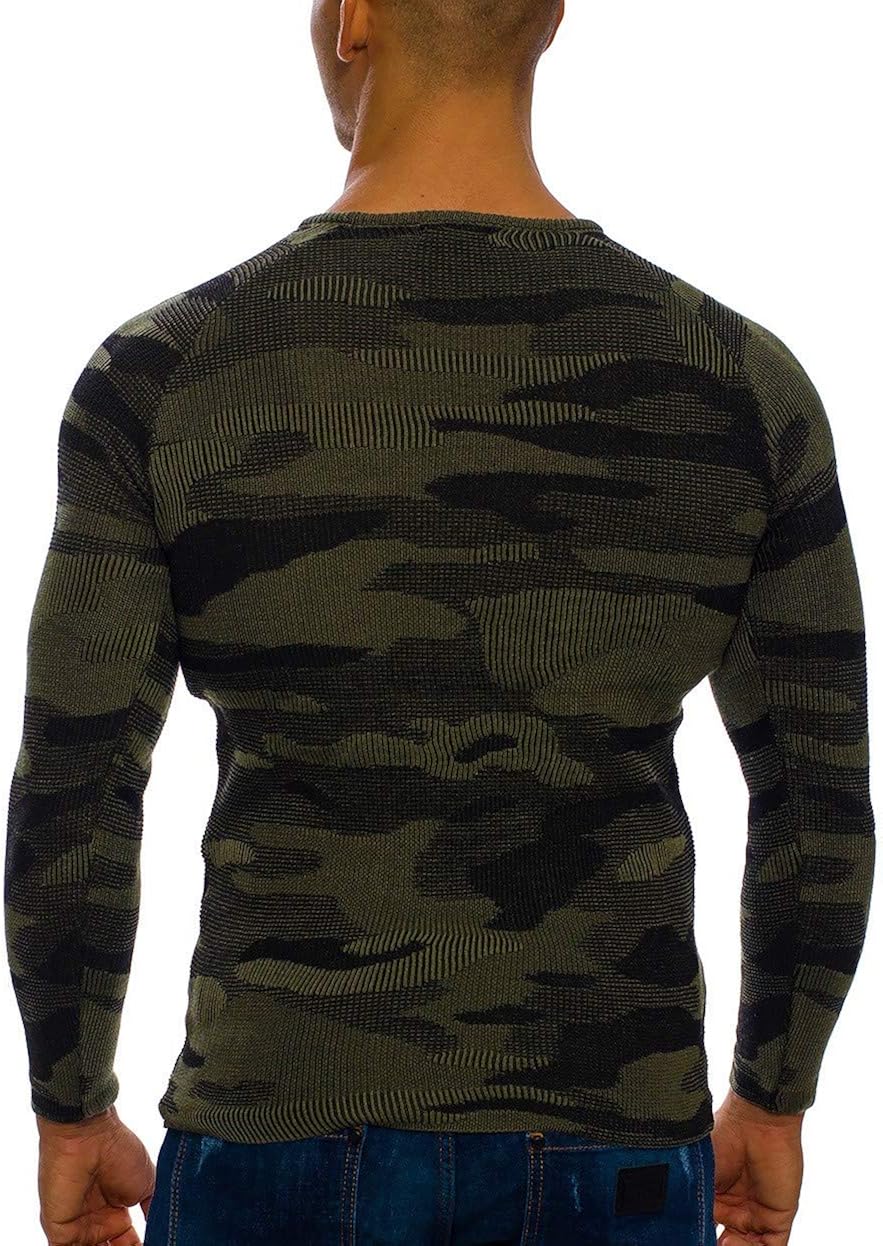 men's camouflage sweaters