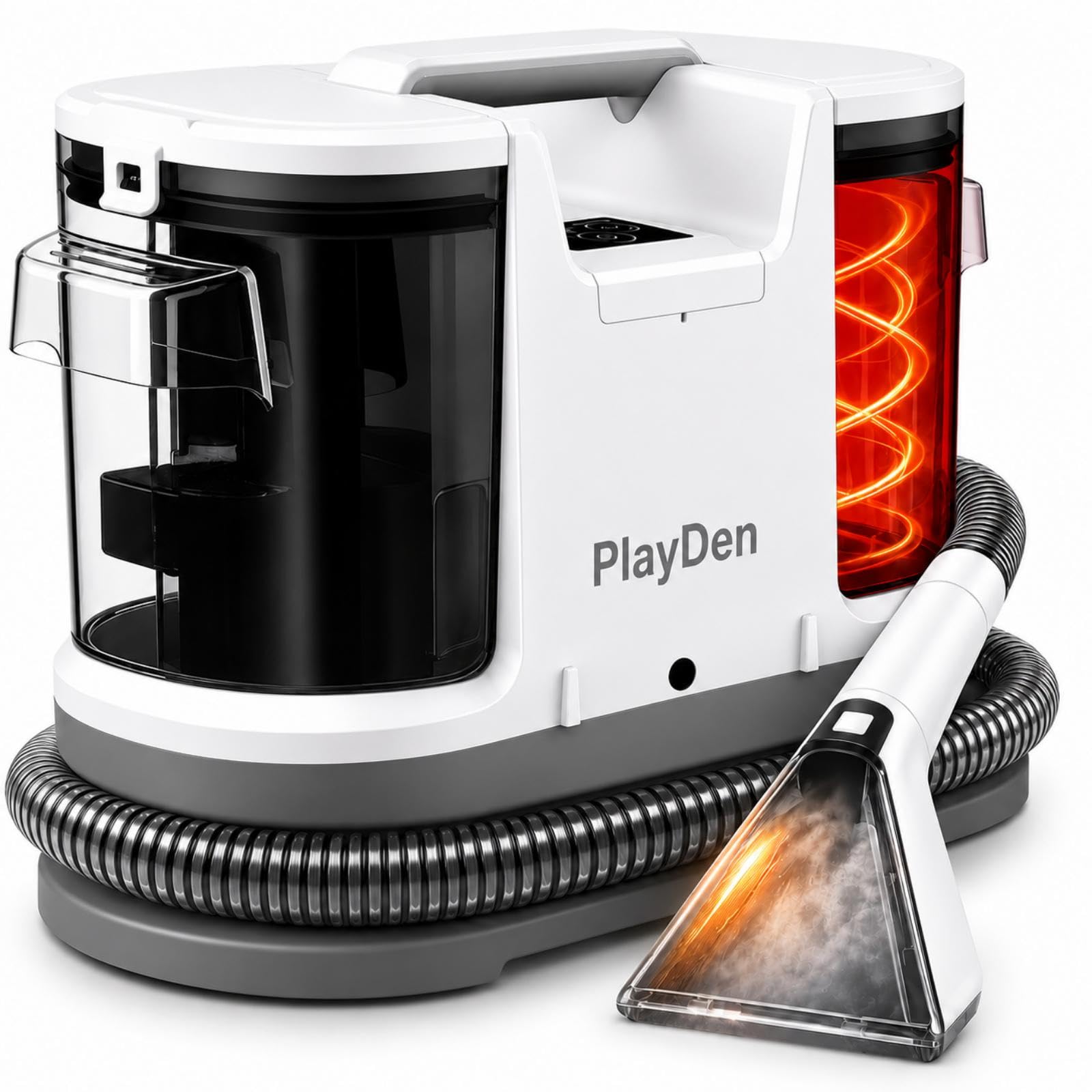 450W Polsterreiniger Gerät Nasssauger Waschsauger, 12Kpa Teppichreiniger