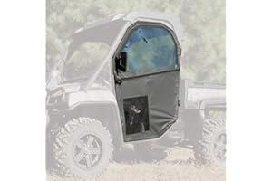 SEIZMIK Framed Door Enclosure Kit for John Deere Gator XUV/HPV UTV Models | Compatible with 2007-2017 XUV and 2008-2013 HPX Models