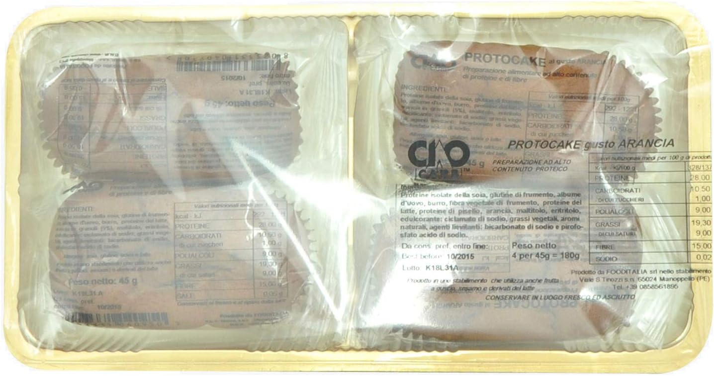 CiaoCarb Protocake Plum Cake, Cocoa