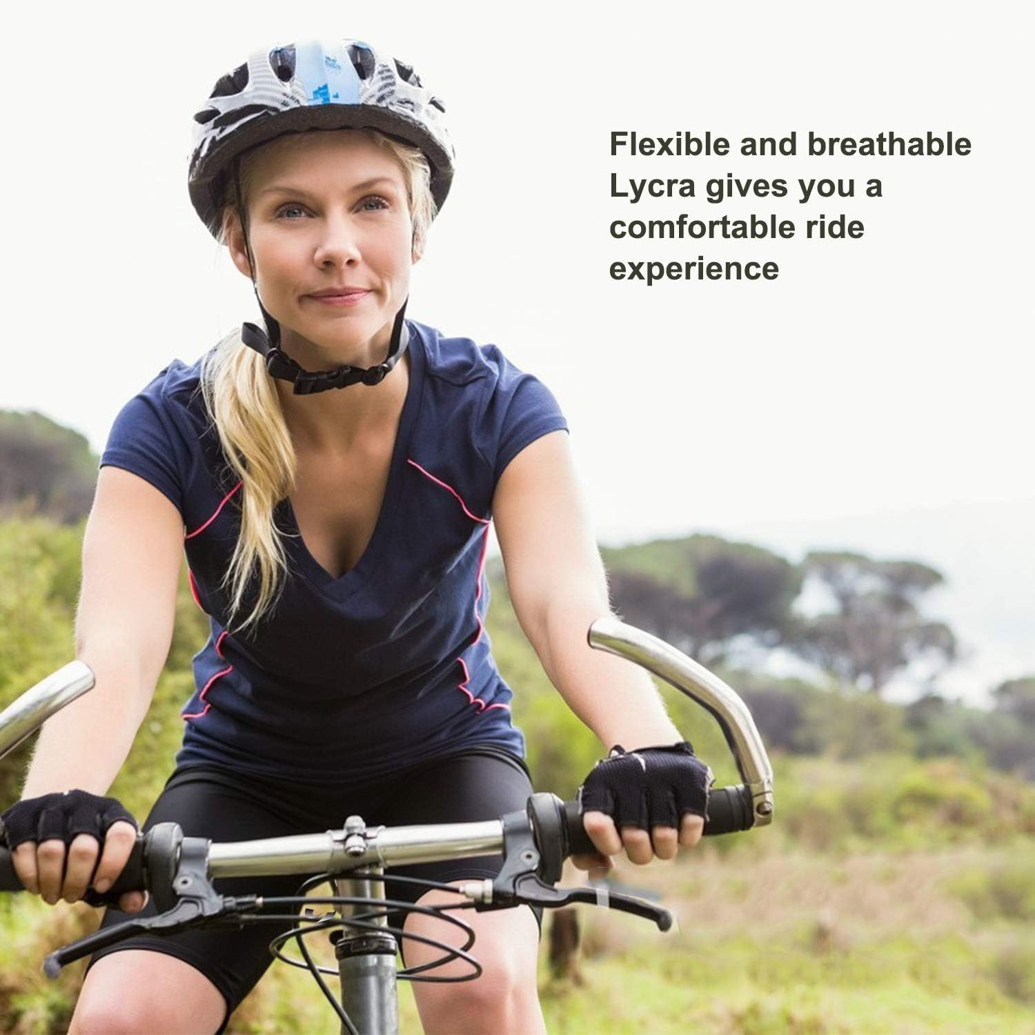 antiscivolo per mountain bike ammortizzanti e ad asciugatura rapida da uomo per  MTB Pantaloni da ciclismo con imbottitura 4D Sportout Pantaloni e pantaloncini  Pantaloncini berjaya.edu.my