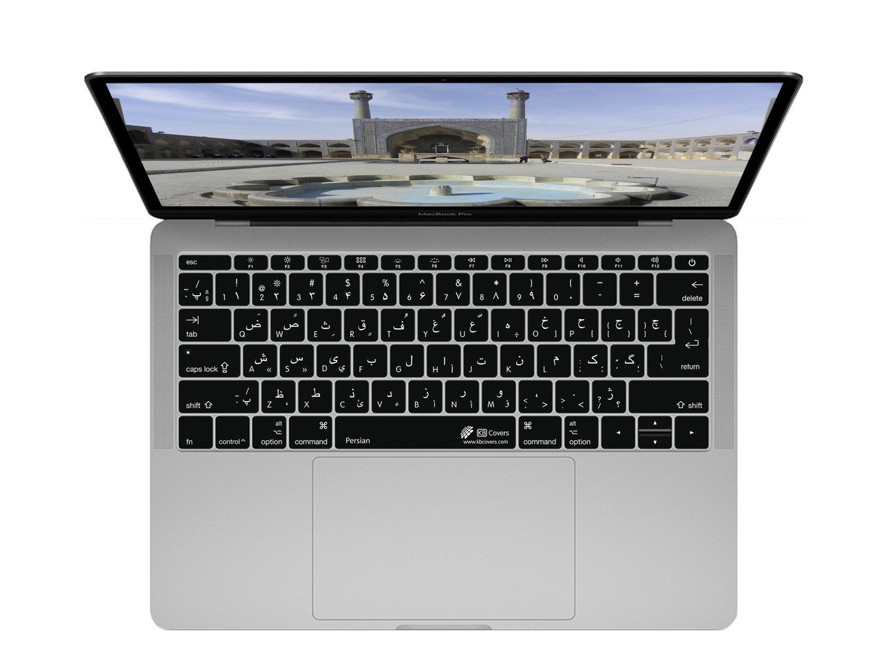 Persian (Farsi) ISO Keyboard Cover for MacBook Pro without Touch Bar (Late 2016)