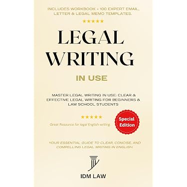 Amazon Best Sellers: Best One-L Legal Writing