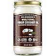 Dr. Bronner's - Organic Virgin Coconut Oil (Whole Kernel, 30 Ounce) - Coconut Oil for Cooking, Baking, Hair and Body, Unrefined and Fresh-Pressed, Rich and Nutty Flavor, Fair Trade, Vegan, Non-GMO