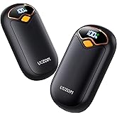 Hand Warmers Rechargeable - Magnetic Electric Hand Warmers 2 Pack, LED Display, 4 Settings Fast Heating Reusable Portable Heater Handwarmers for Golf Hunting Camping Essentials, Gifts for Men Women