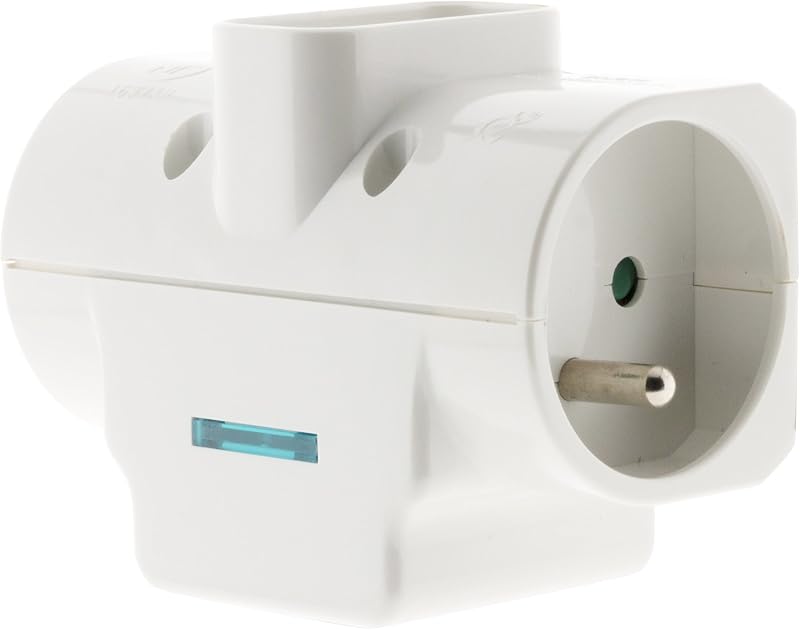 - Triplite Protetor contra Surtos 2x 16A 2P+T + 1x6A 2P - Branco
