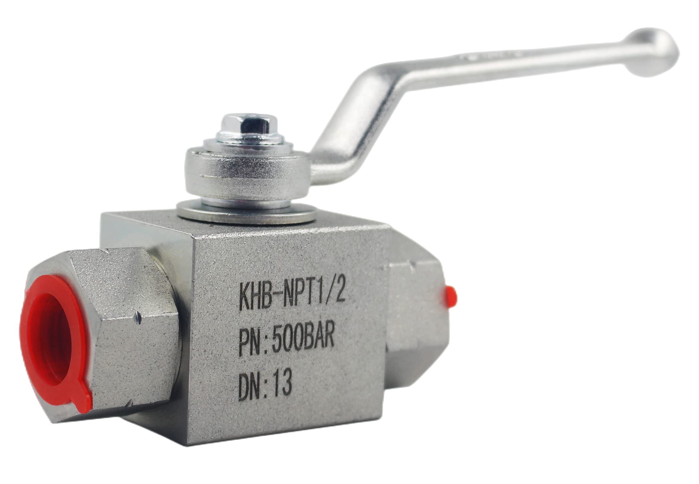 Photo 1 of High Pressure Hydraulic Ball Valve KHB 1/2'' NPT, Shut-Off 2 Way Ball Valve, 1/2 Inch Hydraulic Valve 7250 PSI