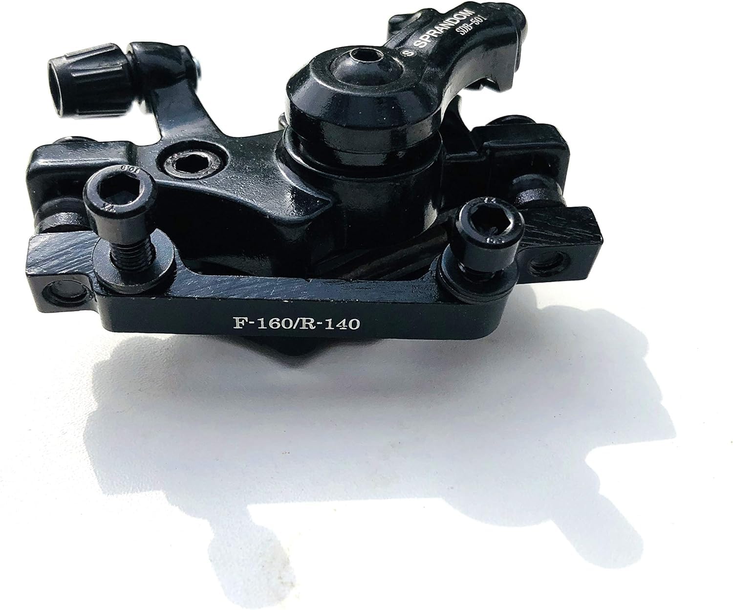 AASHOPPERS Disc Brakes Mechanical Alloy Casting Body F-160mm R-140mm Durable Mechanical Disc Brakes Front and Rear Cycling Bike MTB Caliper