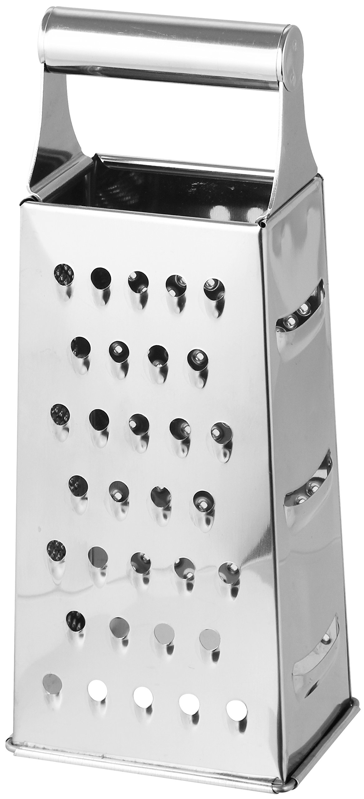 Fackelmann Stainless Steel Pyramid Grater, Silver, 7.9 x 3.5 x 2.8-Inch