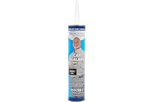 Dicor 351CSB-1 HAPS-Free Cap Sealant - Black, Ideal for RV Window and Door Maintenance