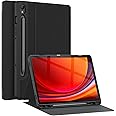 Soke Case for Samsung Galaxy Tab S9 2023 [SM-X710/X716B/X718U]-Premium Shock Proof Stand Folio Case, Multi-Viewing Angles, Soft TPU Back Cover for Galaxy Tab S9 11 inch Tablet, Black