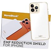 WAVEBLOCK EMF Blocker for Cell Phone - Made for iPhone 12 PRO MAX / 13 PRO MAX - The Only Patented, Real Scientifically Backed, Lab-Tested 5G-Shield Sticker to Protect You & Your Loved Ones - USA Made