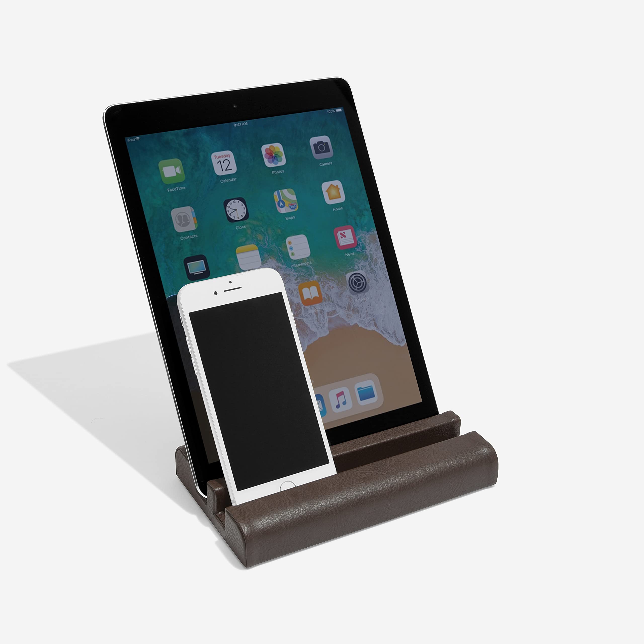 Stackers Mens Brown Tech Stand