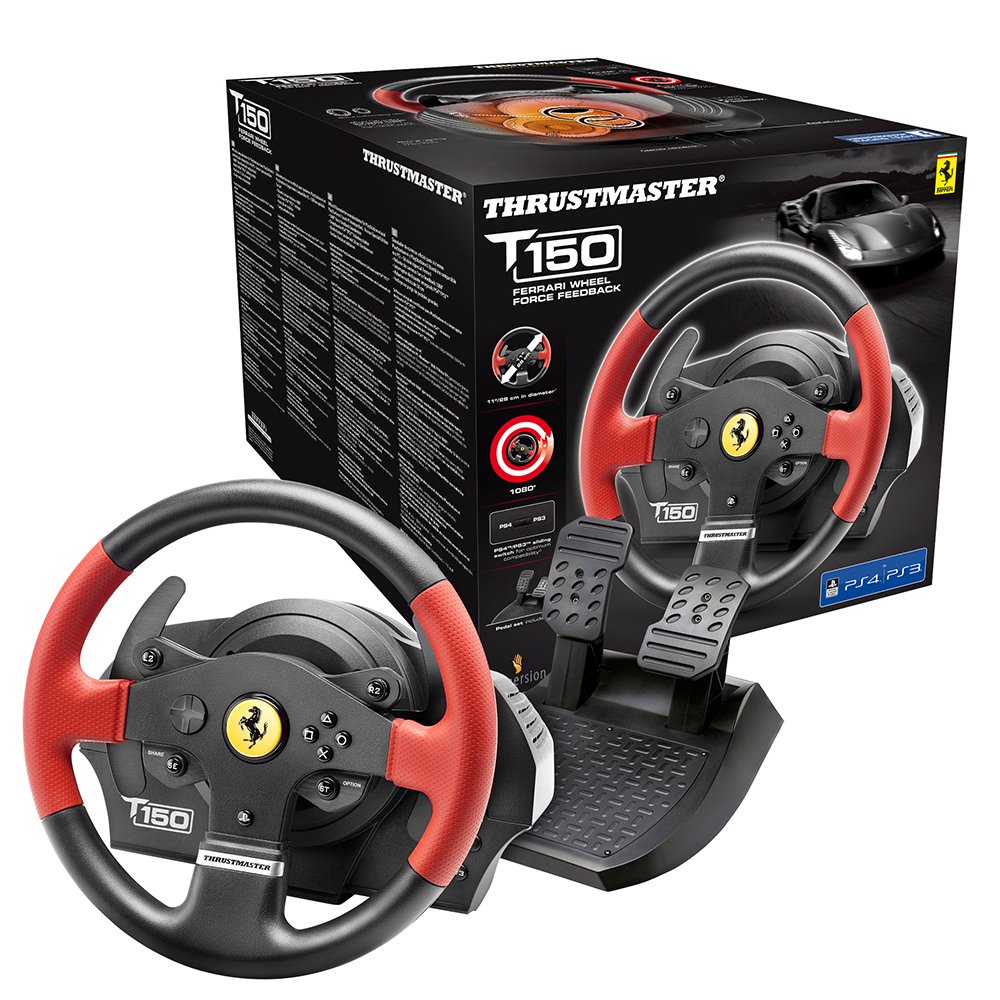 Thrustmaster Ferrari Force T150 Gaming Steering Wheel- Buy Online in