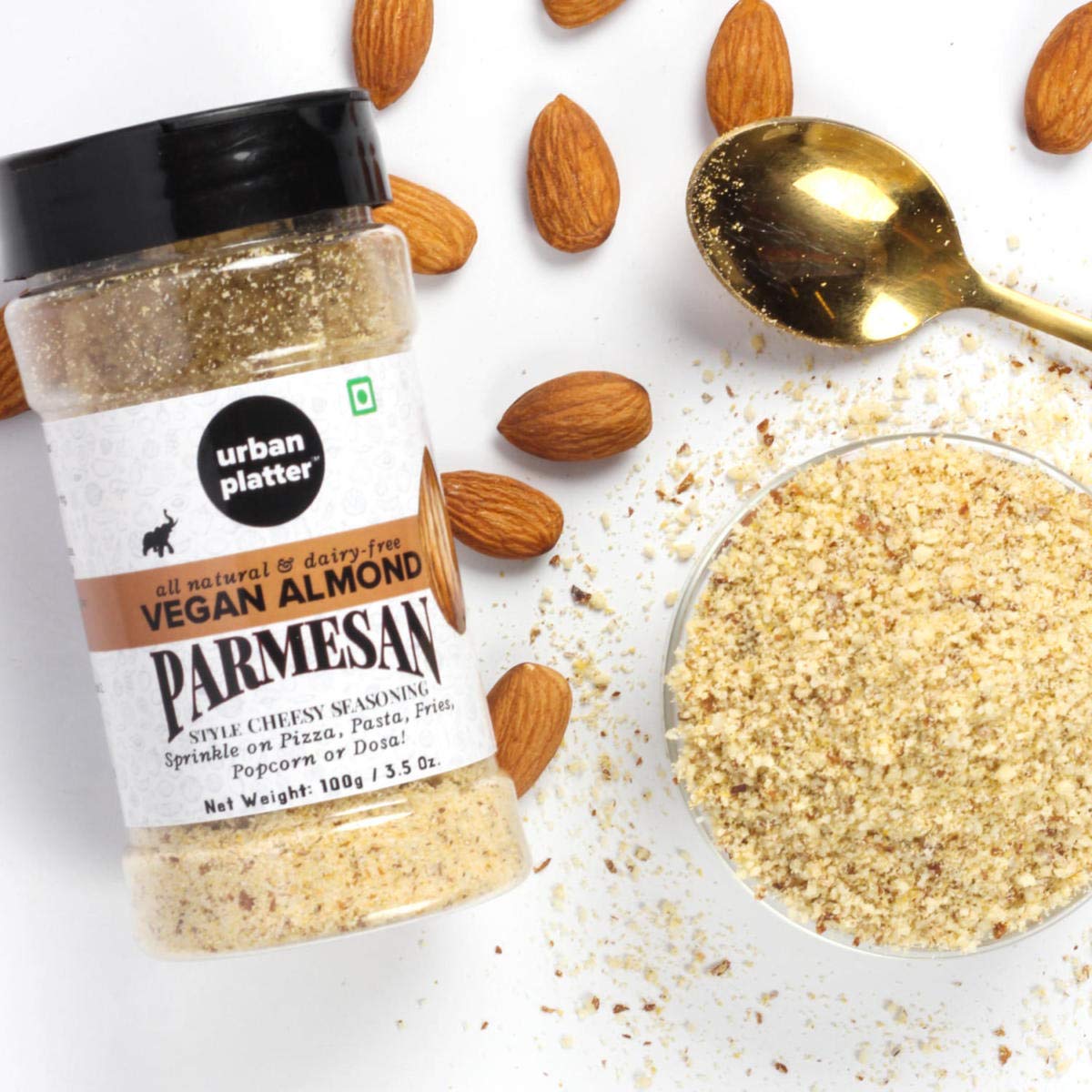  Urban Platter Vegan Almond Parmesan Cheese