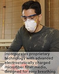 3M 8210V Particulate Respirator with Cool Flow