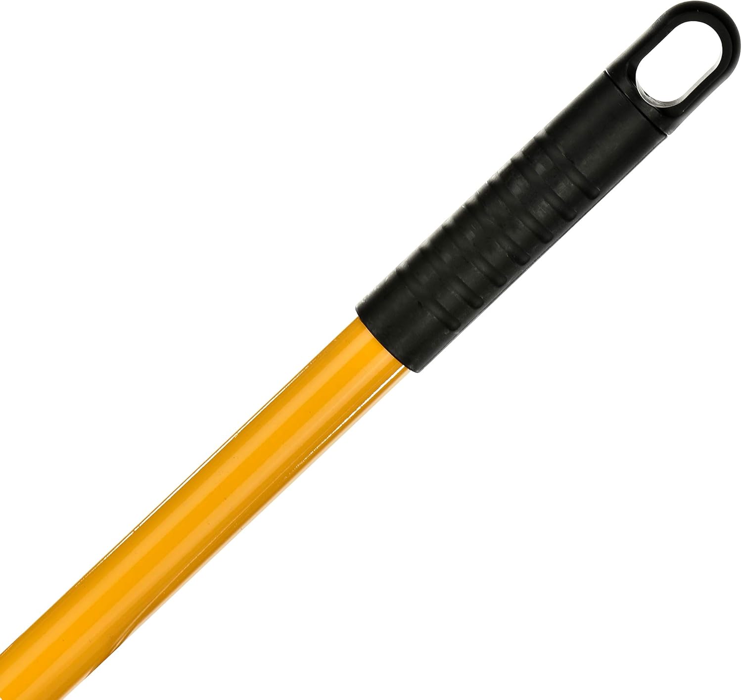 Alpine Industries 10-Inch Smooth Surface Angle Broom with Unbreakable Fiberglass Handle - Sweeper, Wide Cleaner Head for Hard to Reach Areas, Softer Durable Bristles for Light Debris Cleaning: Health & Personal Care