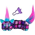 Furby DJ Furblets Dis-Co-Dazz Mini Electronic Plush Toy with Funny Stretchable Sound Effects & Music, Speaks Furbish, Pink, P