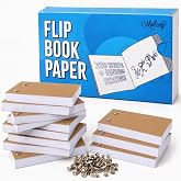 Blank Flipbook Paper With Holes - 1480 Pages (720 Sheets) for Drawing, Stop Motion Animation, Comic Book - Flip Book Kit for Kids