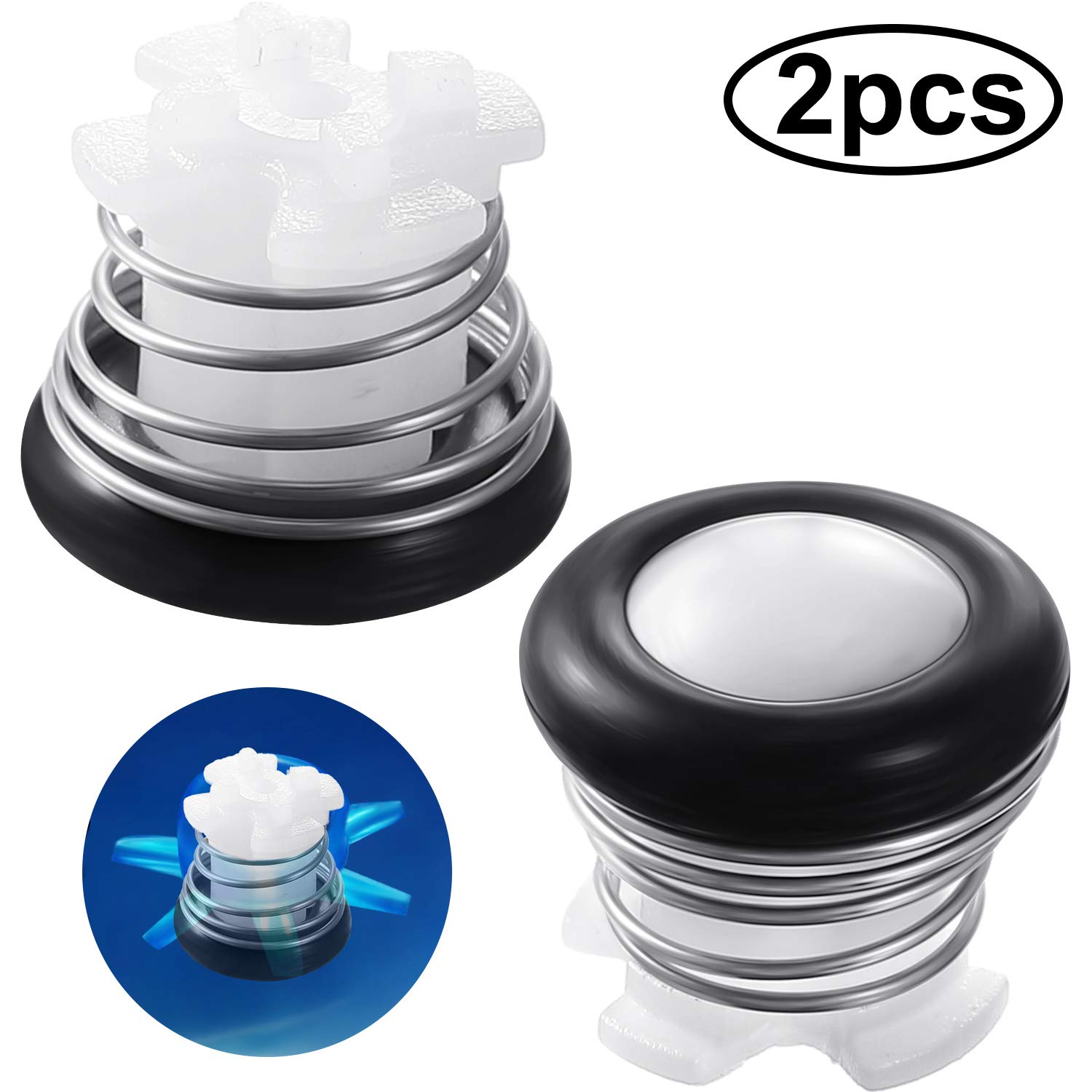 2 Pieces Replacement Part Reservoir Tank Valve Gasket