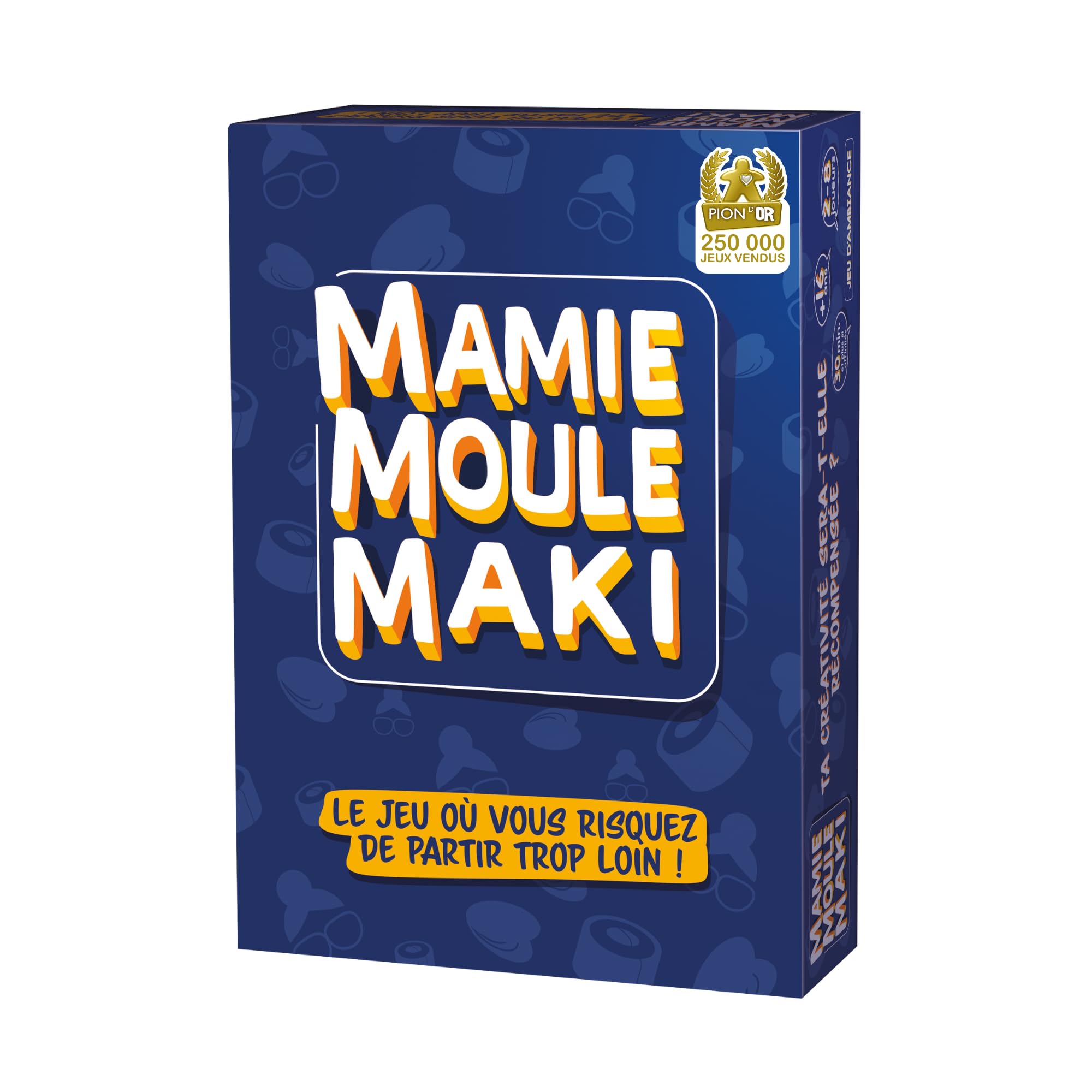 Mamie Moule Maki - The board game where you risk going too far! Small tray revisited ideal for parties, birthdays, holidays | Crazy laughs guaranteed!