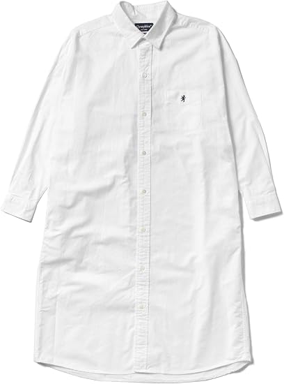 Amazon Co Jp レイビームス Ray Beams Gymphlex ジムフレックス オックスフォード シャツ ワンピース 1 White 12 服 ファッション小物