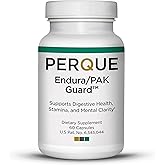 PERQUE Endura/Pak Guard 60 Capsules – Electrolyte & Mineral Complex with Magnesium, Potassium & Calcium – Supports Hydration, Muscle Function & Energy – Non-GMO, Gluten-Free, Vegetarian – 60 Count