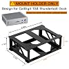 Caldigit Italia Support Mural Mobilefox Pour Station CalDigit TS4 - Fixation Table Ou Mur Station Accueil Thunderbolt Support Mural