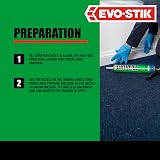 EVO-STIK GripFill Buff 350ml Gap Filling Adhesive Bonds Almost Any Surface view 5