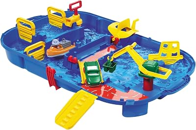 AquaPlay Lock Box Playset Water Table for Kids 3+ Folding Portable
