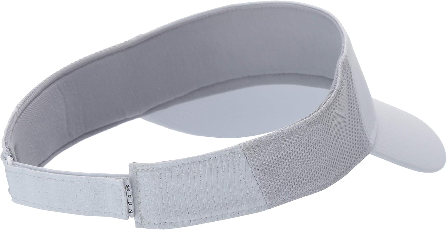 Under Armour Women's Launch Run Visor , Black (1)/Silver Reflective , One Size Fits All: Clothing