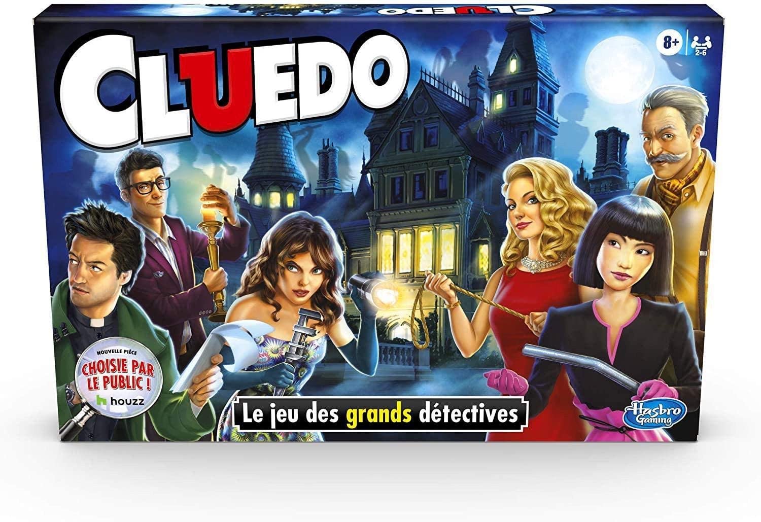 Hasbro Gaming Cluedo - Jeu De Societe - Jeu De Plateau - Version Française