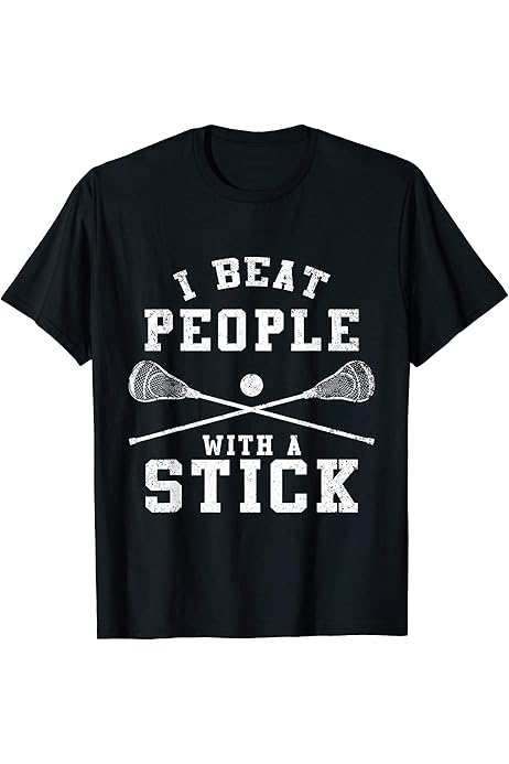 Amazon.com: Funny Lacrosse T-shirt Chicks Love Our Sticks Lax Saying Tee :  Clothing, Shoes \u0026 Jewelry