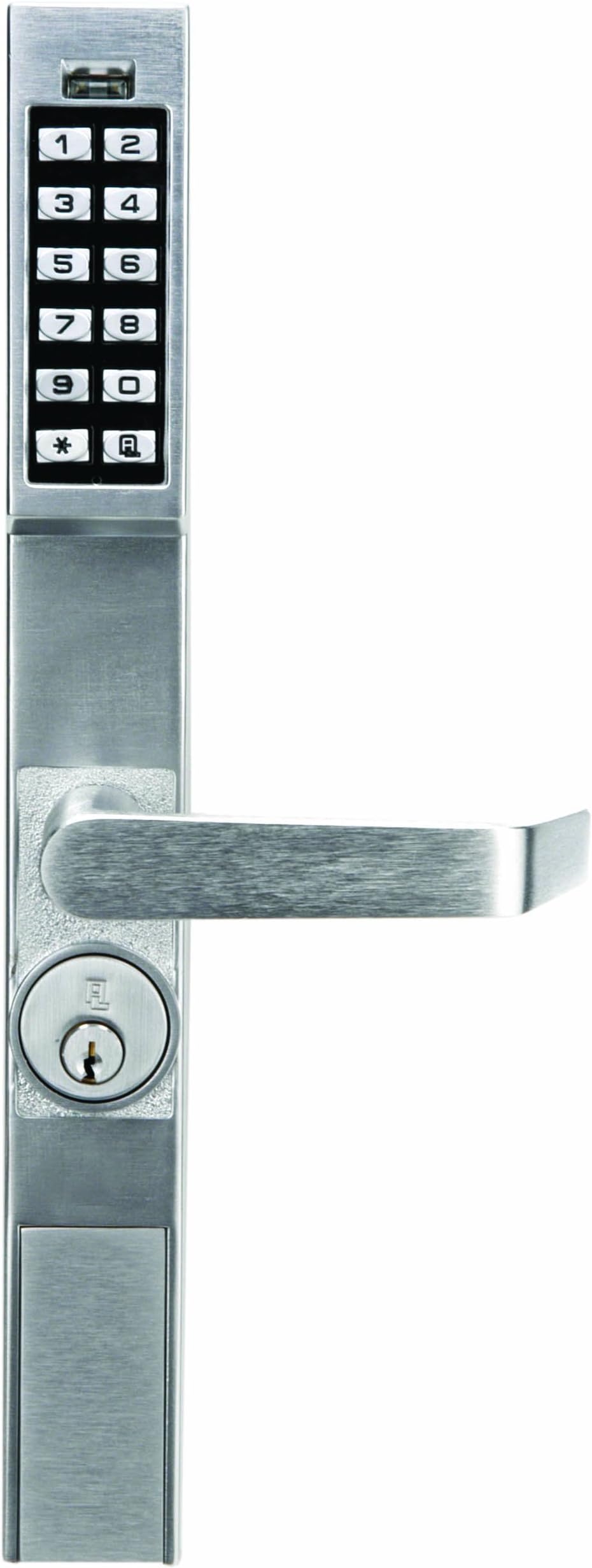 Alarm Lock Trilogy Narrow Style Door Lock DL1200 - Oil Rubbed Bronze Finish