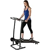 Fitness Reality TR1000 Manual Treadmill with 2 Level Incline & Twin Flywheels