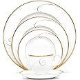 Noritake Golden Wave 5-Piece Place Setting White