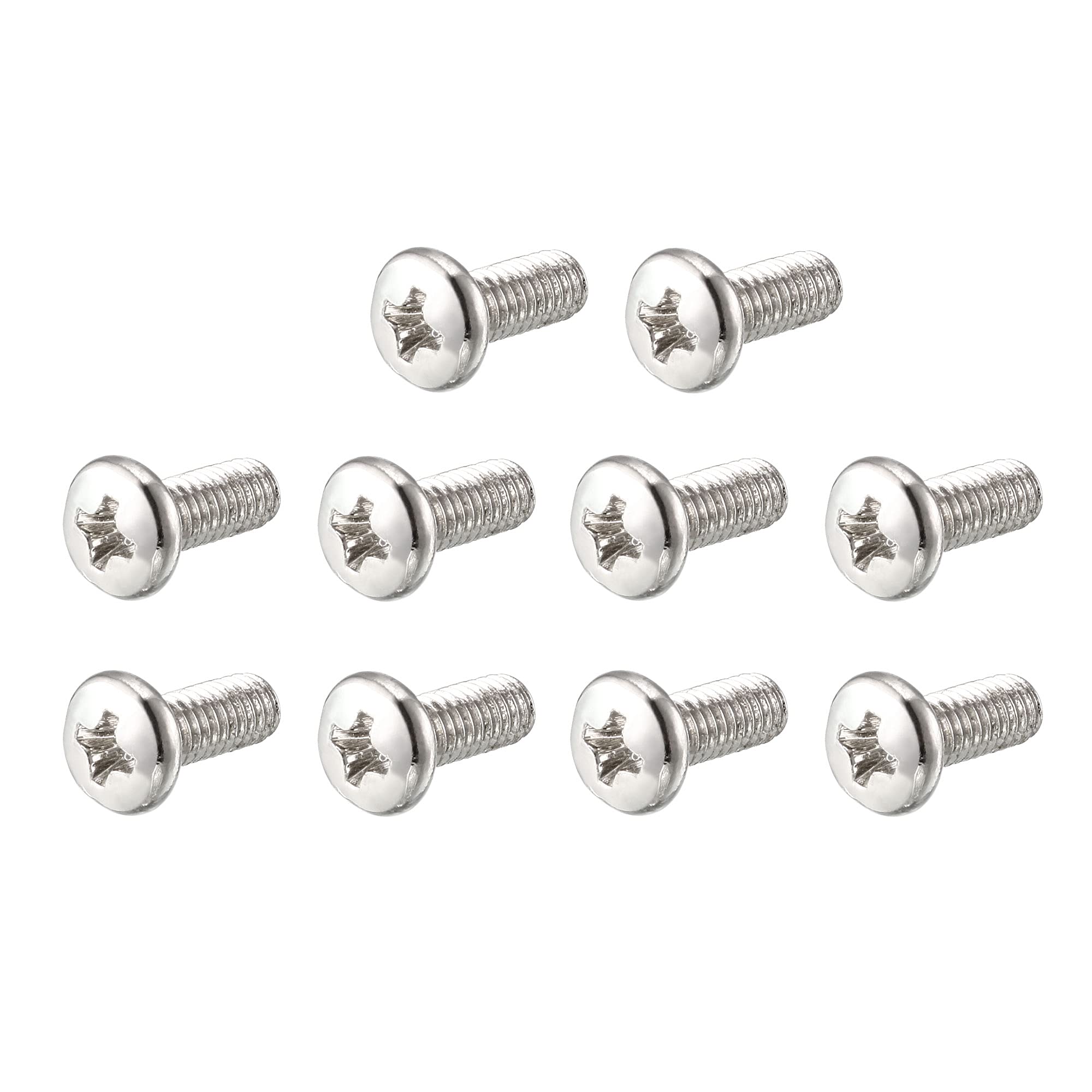 sourcingmap 30 Pcs VESA TV LCD Monitor Mounting phillips Head Screws M4 x 10mm