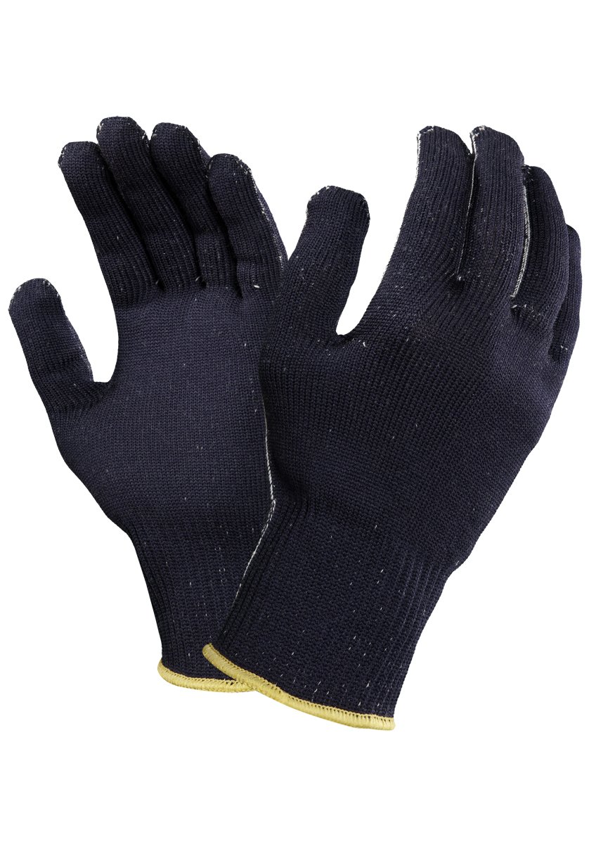 Ansell Colortext Plus Safety Work Gloves, Multipurpose Protection Gloves, Construction, DIY, Mechanics, Industrial Uses, Size XL (12 Pairs)