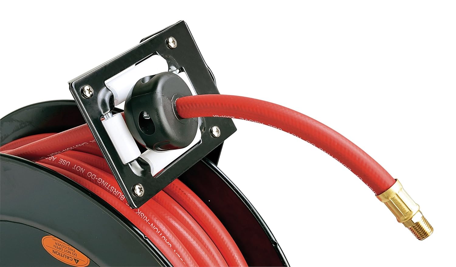 ReelWorks L815153A Steel Retractable Air Compressor/Water Hose Reel