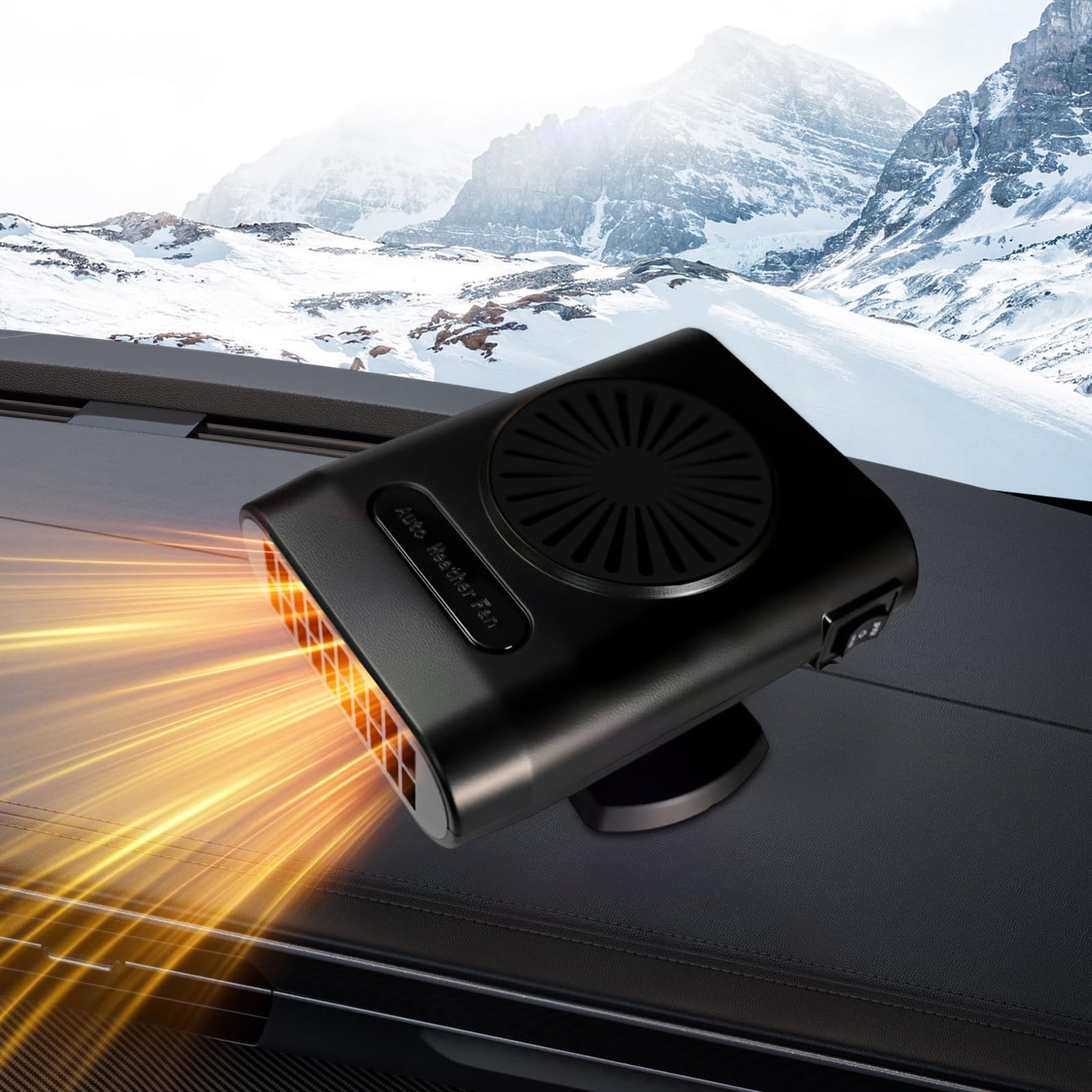 Photo 1 of 12V Car Heater,200W 2 in1 Automobile Windshield