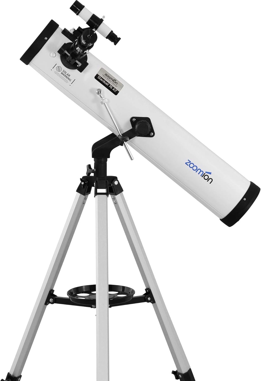 Zoomion Stardust 76/700 AZ Reflector Telescope, Astronomical monocular Set including tripod
