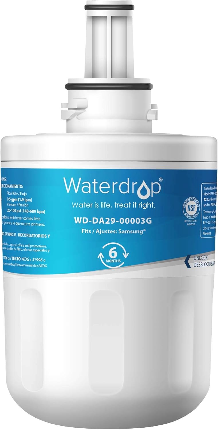 1X Waterdrop DA29-00003G Fridge Water Filter