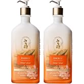 Bath &amp; Body Works Aromatherapy Body Lotion, Orange Ginger, 8.4 fl oz, 2 Pk | Aromatherapy Lightweight Moisturizer, Shea Butter &amp; Coconut Oil, 48-Hour Hydration, Luxurious Scent, Dermatologist-Approved