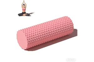 EVA Soft Dot Foam Roller for Muscle Therapy Yoga & Balance Exercises High-Density Massage Roller for Pain Relief Fitness Reco