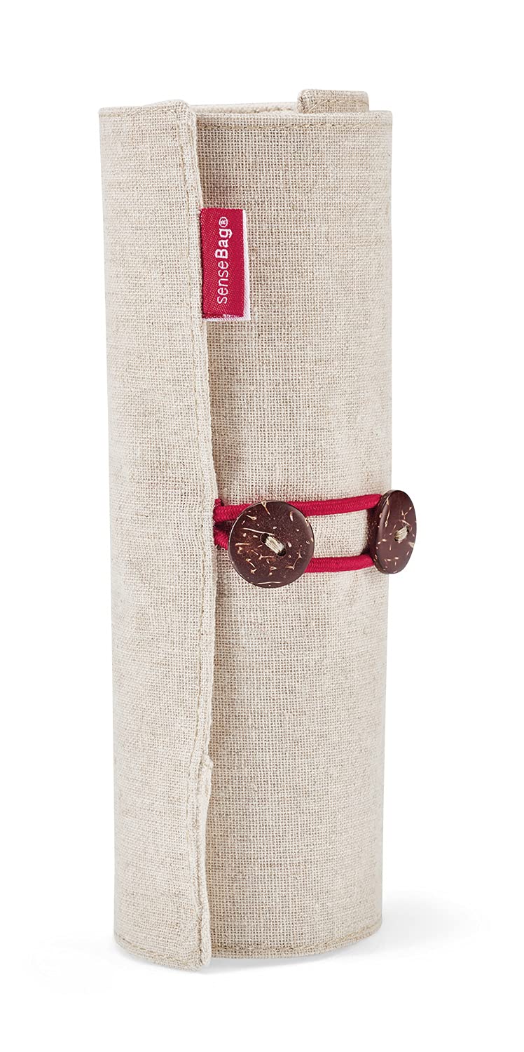 SenseBag Marker Roll-up Case for 18 Copic Markers - Natural, Cream