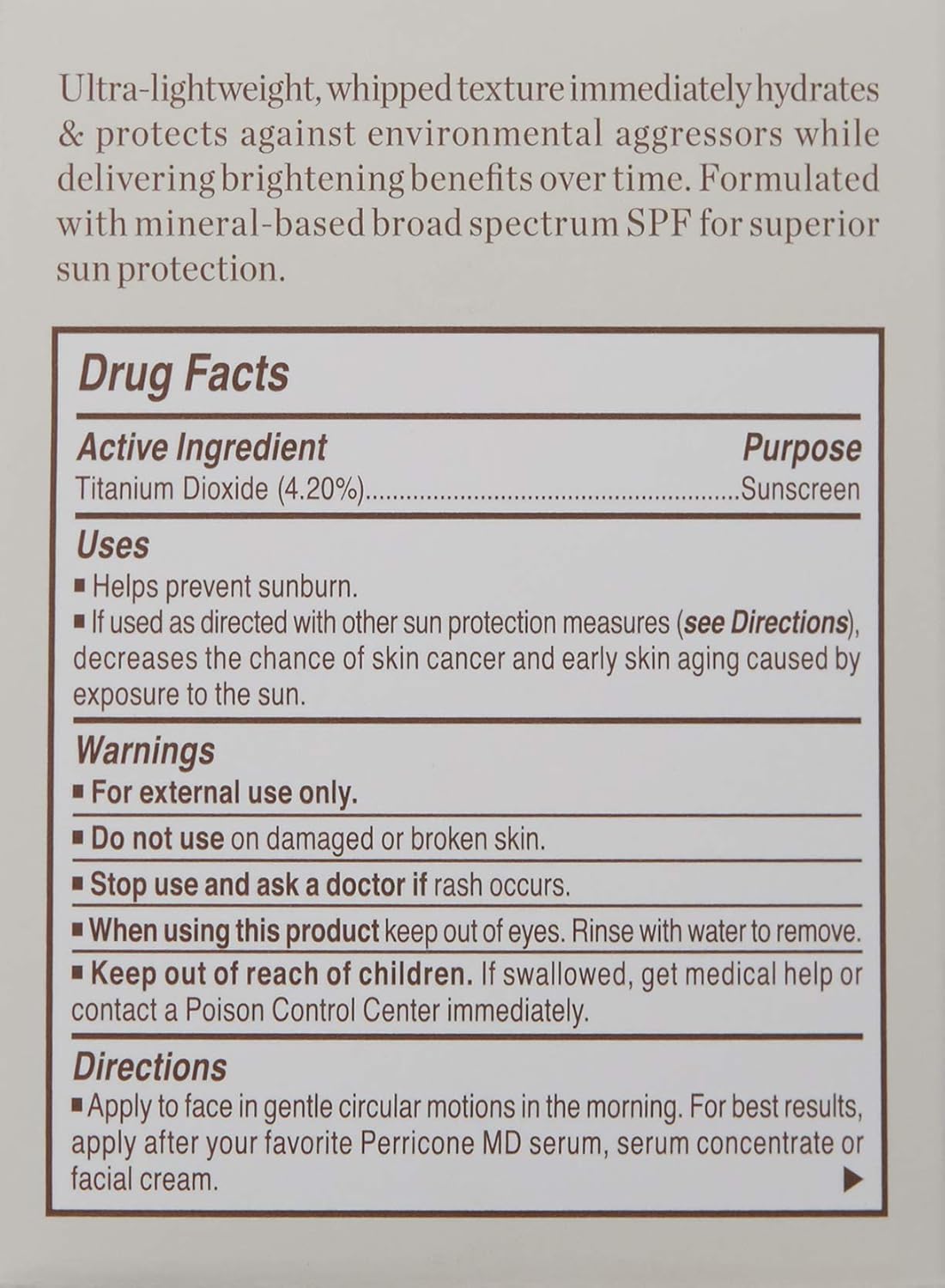 Perricone MD Vitamin C Ester Photo-Brightening Moisturizer Broad Spectrum SPF 30 59ml - Image 4