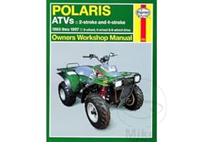 Polaris 250 to 500 cc ATVs: 2 stroke & 4 stroke 1985 Thru 1997 (Owners' Workshop Manual)