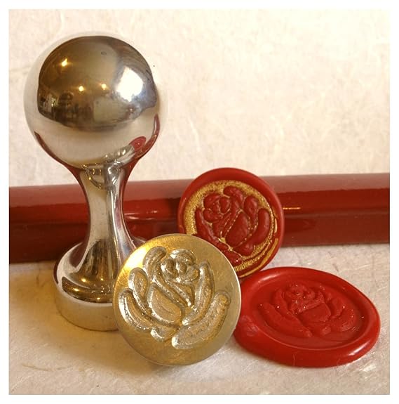Rose Wax Seal Stamp Amazon.co.uk Kitchen & Home